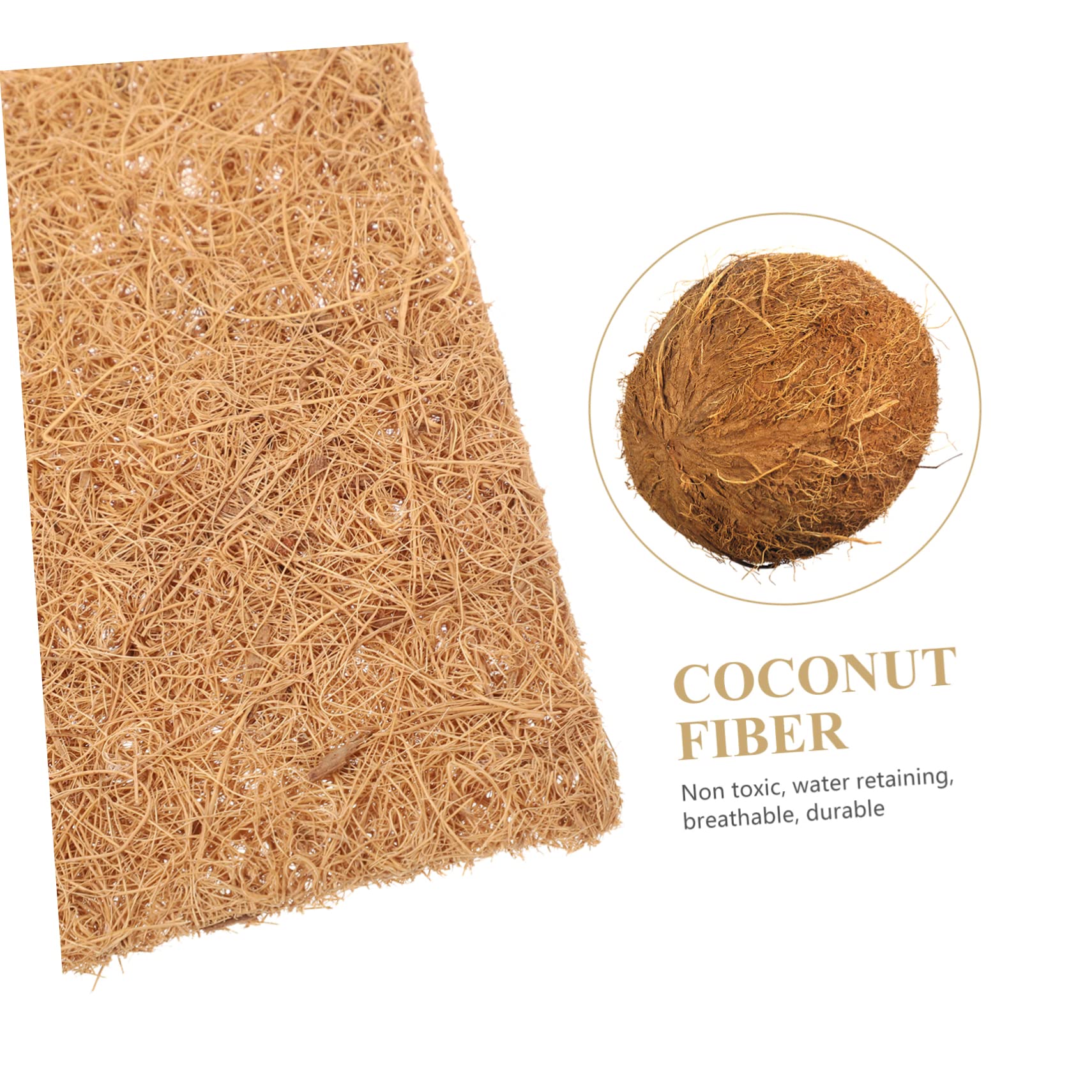 minkissy 18 tapetes de reptiles útiles para huevos de mascotas, almohadilla de cría de huevos, terrarios, almohadillas de cría multiusos, alfombrilla de pollo natural, contenedor de terrario,