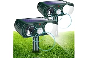 Solar Ultrasonic Animal Repellent: Your Defense Against Unwanted Visitors