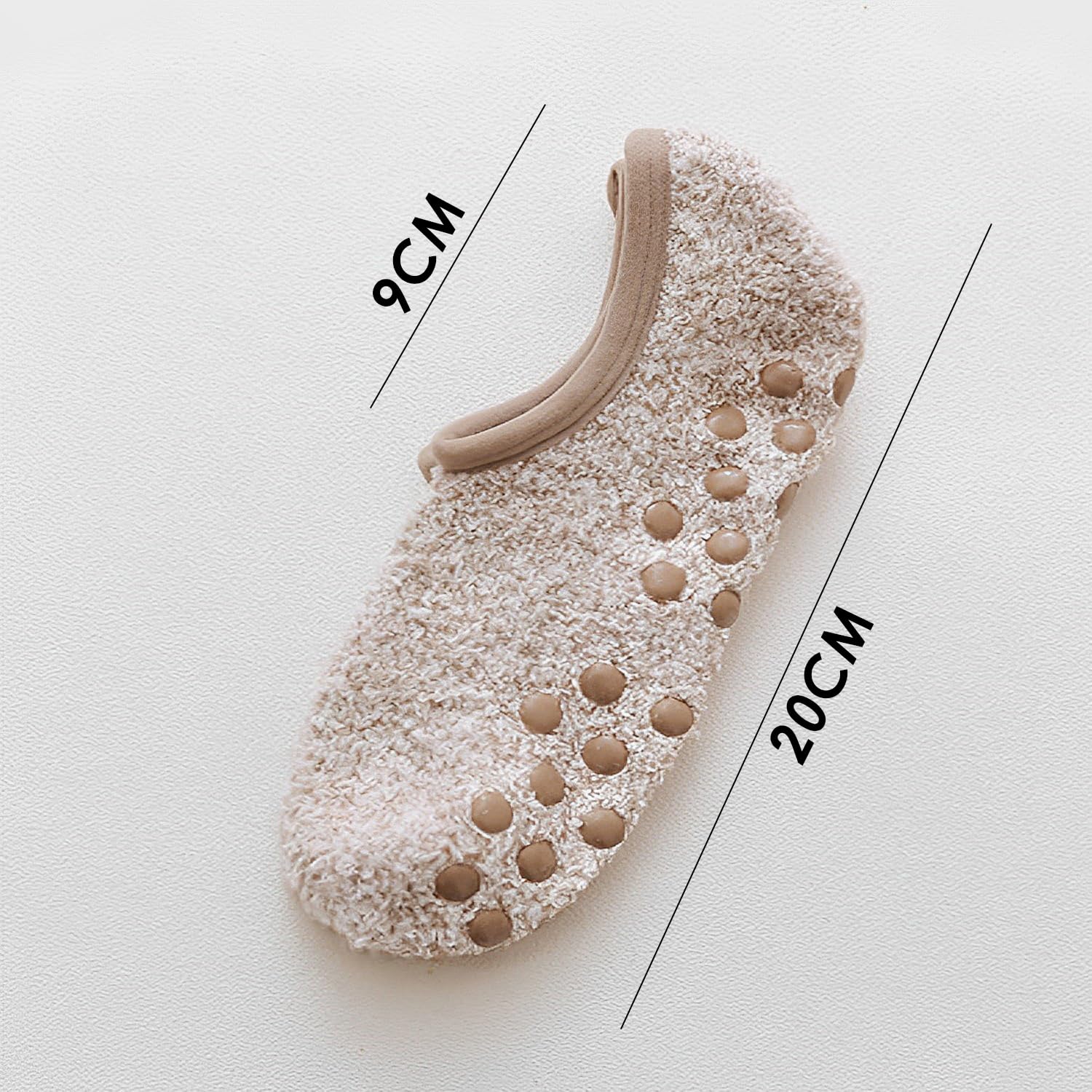 Calcetines de Forro Polar Coral 5 Pares - Calcetines Gruesos y Suaves para Invierno