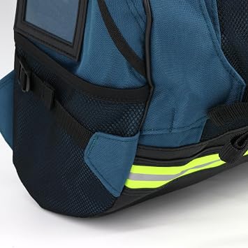 Lightning X LXMB40 Special Events EMT Trauma Backpack First Responder Medical Backpack for BLS Gear, Sporting Events, Concerts & Emergency Response - Blue