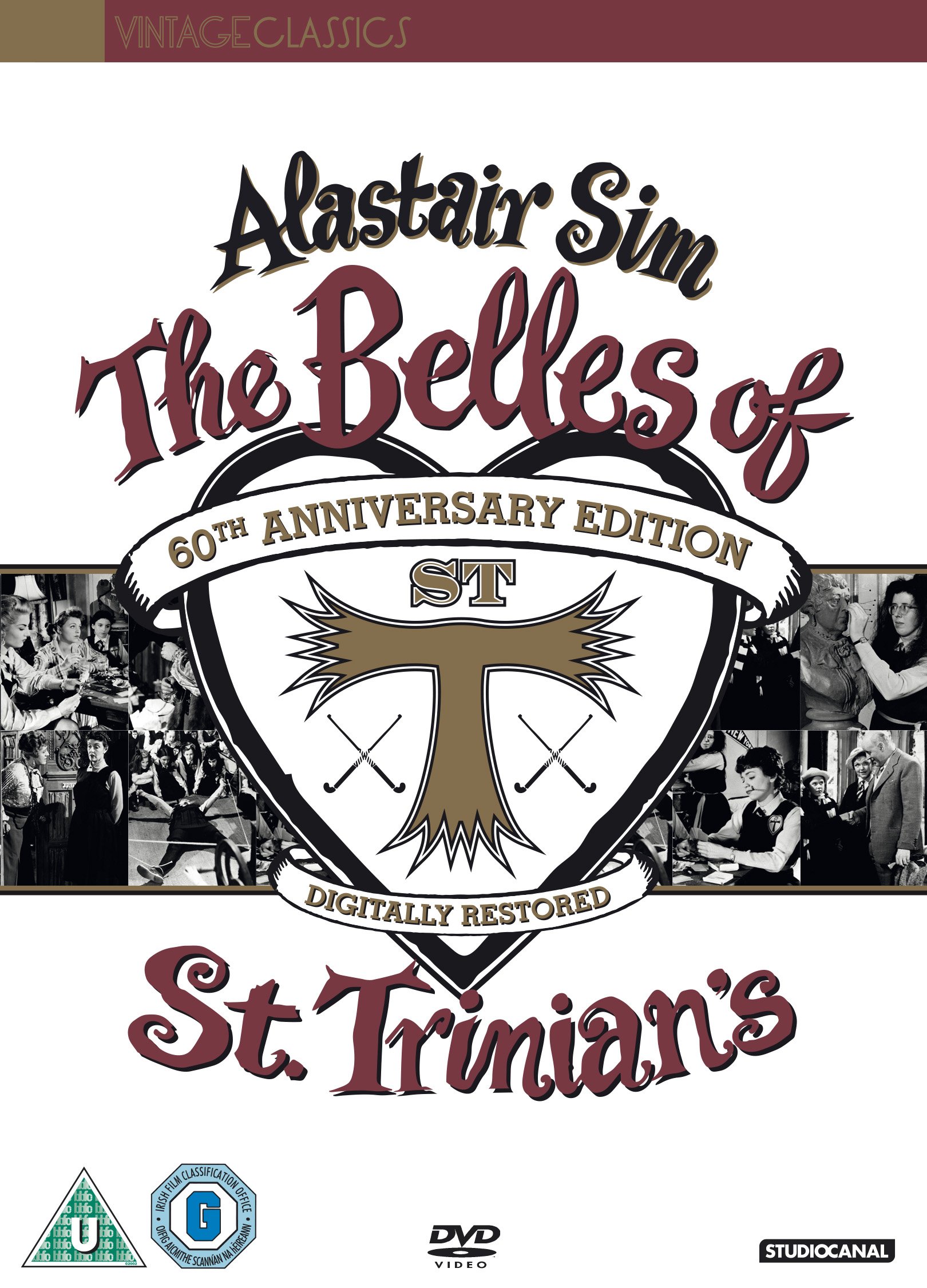 The Belles of St Trinian's 60th Anniversary Edition DVD  SudioCanal Alastair Sim
