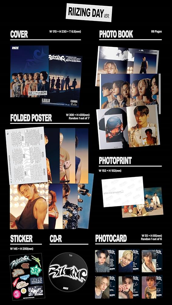 新品未開封　RIIZE　PHOTO BOOK Ver. The 1st Mini Album 「RIIZING」【Photo Book Ver. (JAPAN