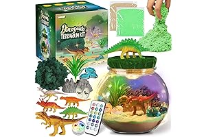 Digging into a Dino-mite Time: The Ultimate Dinosaur Terrarium Kit for Boys
