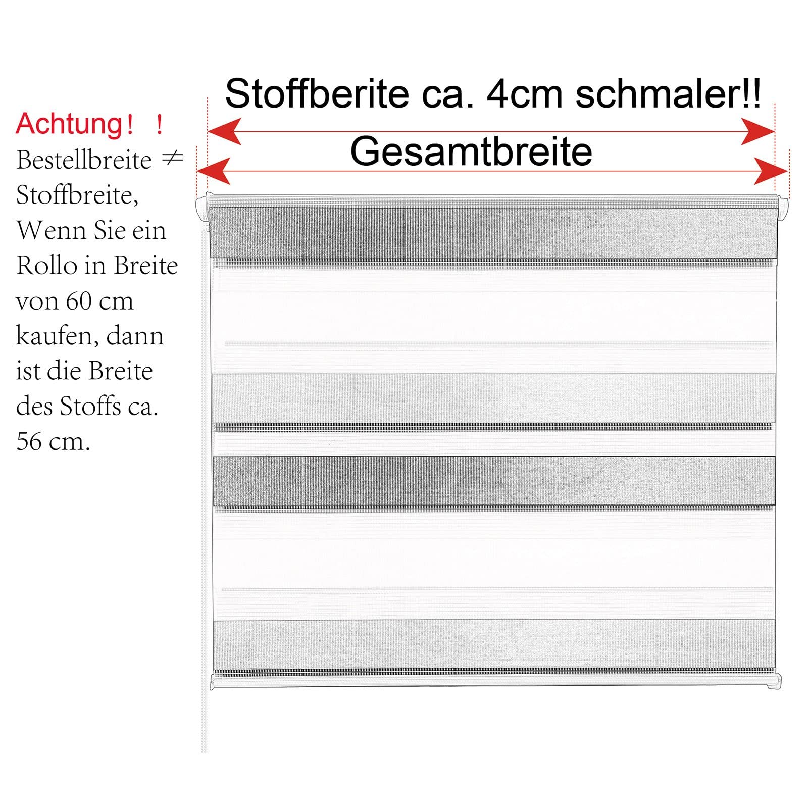 Laneetal - Estor doble plegable, opaco, térmico, protección para ventanas, día y noche, para montaje sin taladrar, 85 x 220 cm, color gris, 0980067