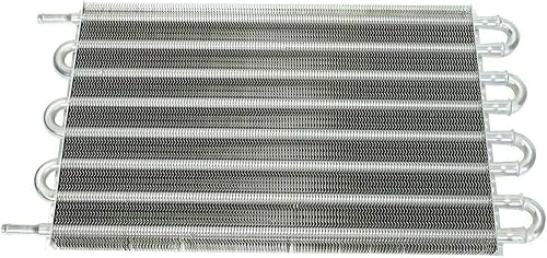 Miniatura 9 de MAGQOO Kit de enfriador de aceite de aluminio universal de alto rendimiento de 8 filas y tubo de aleta