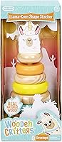 Vista 2 de Little Tikes Juguete de desarrollo apilador de forma de maíz de Llama-Critters de madera