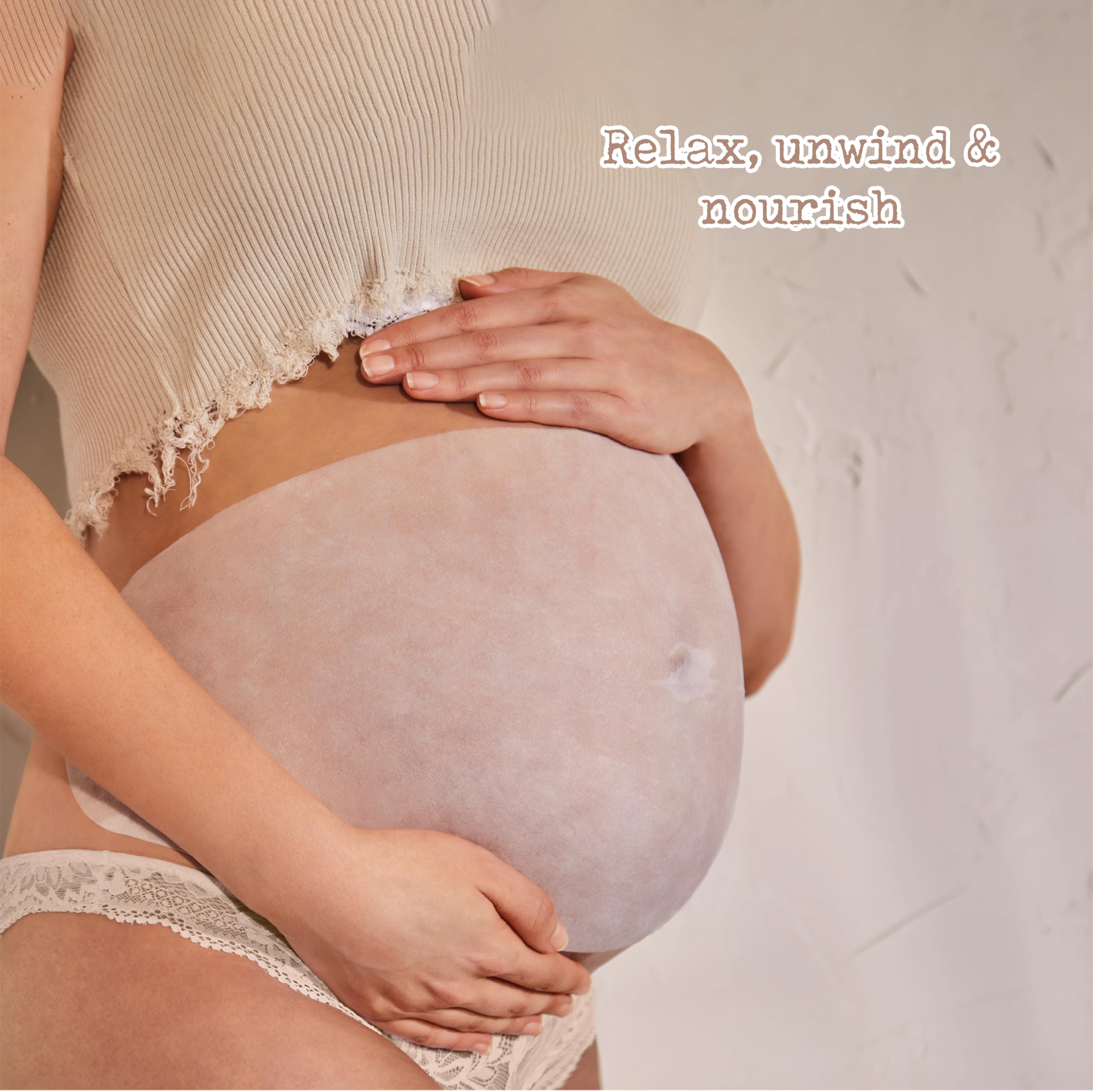 My Little Coco BABY MAMA Hydrating Bump Sheet Mask 50ml, White, Bump Butter - Image 3