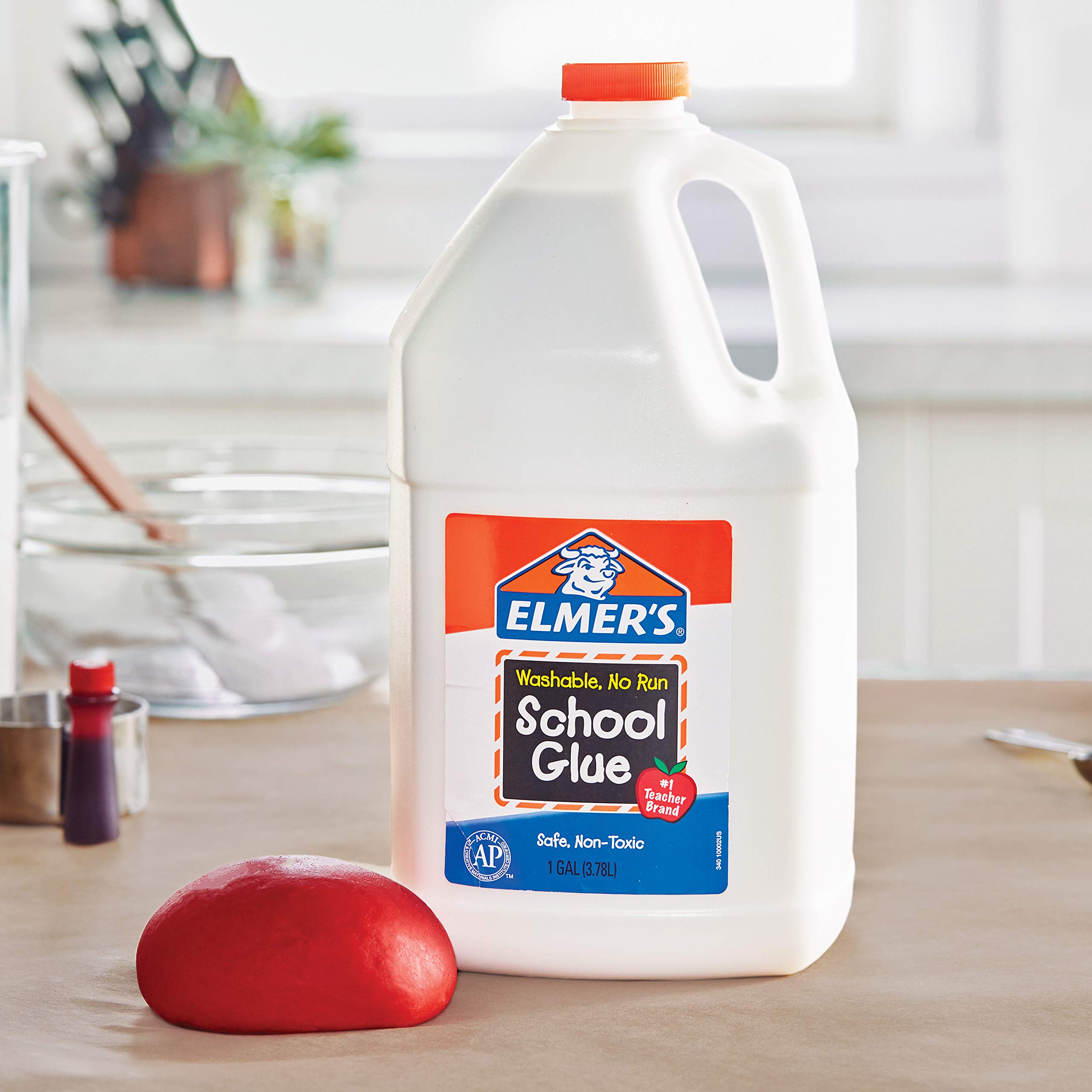 Elmer's Liquid School Glue, Washable, 1 Gallon, 1 Count Great for