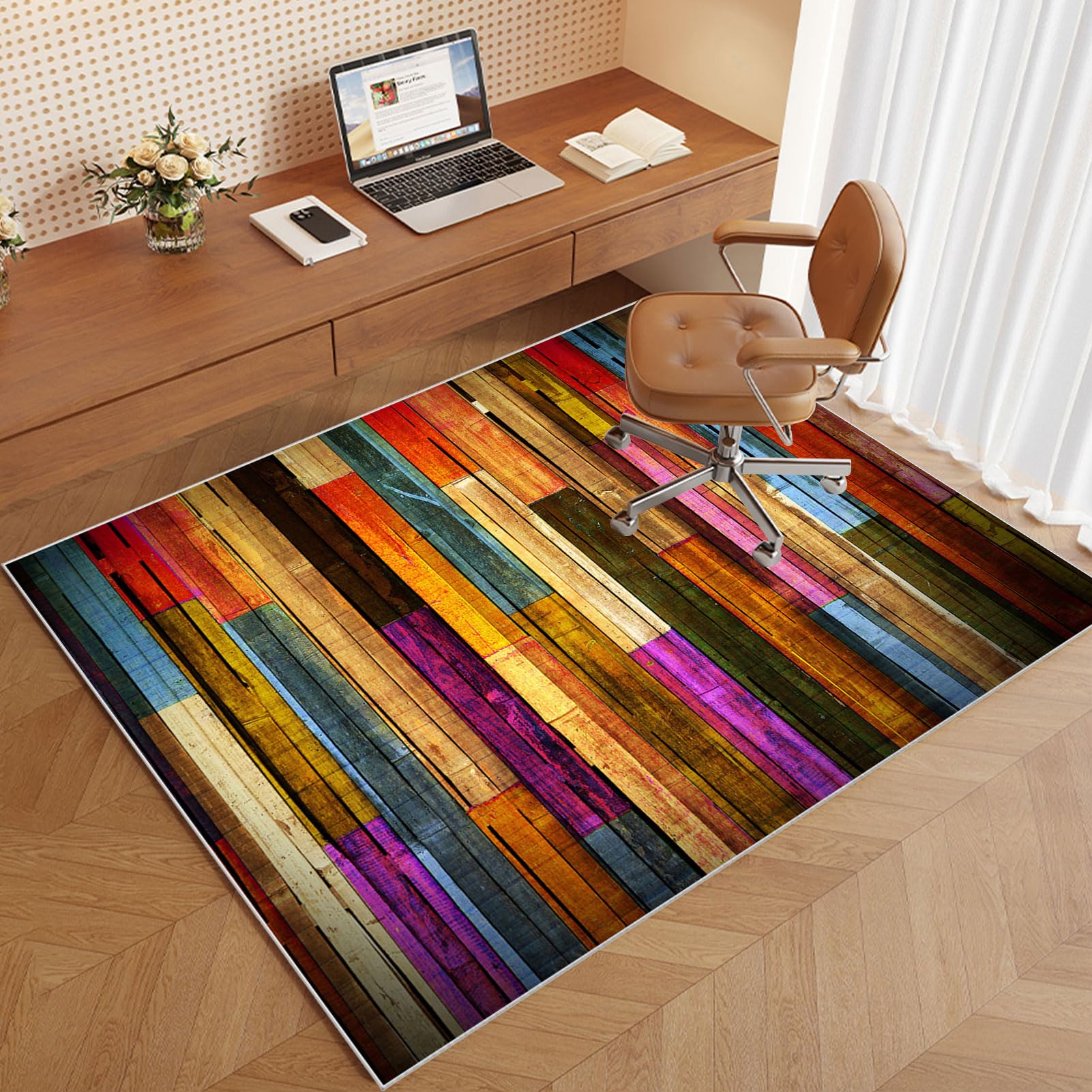 Tappetino Salvapavimento Per Sedia Ufficio E Gaming - 200x250cm, Protettivo E Antiscivolo