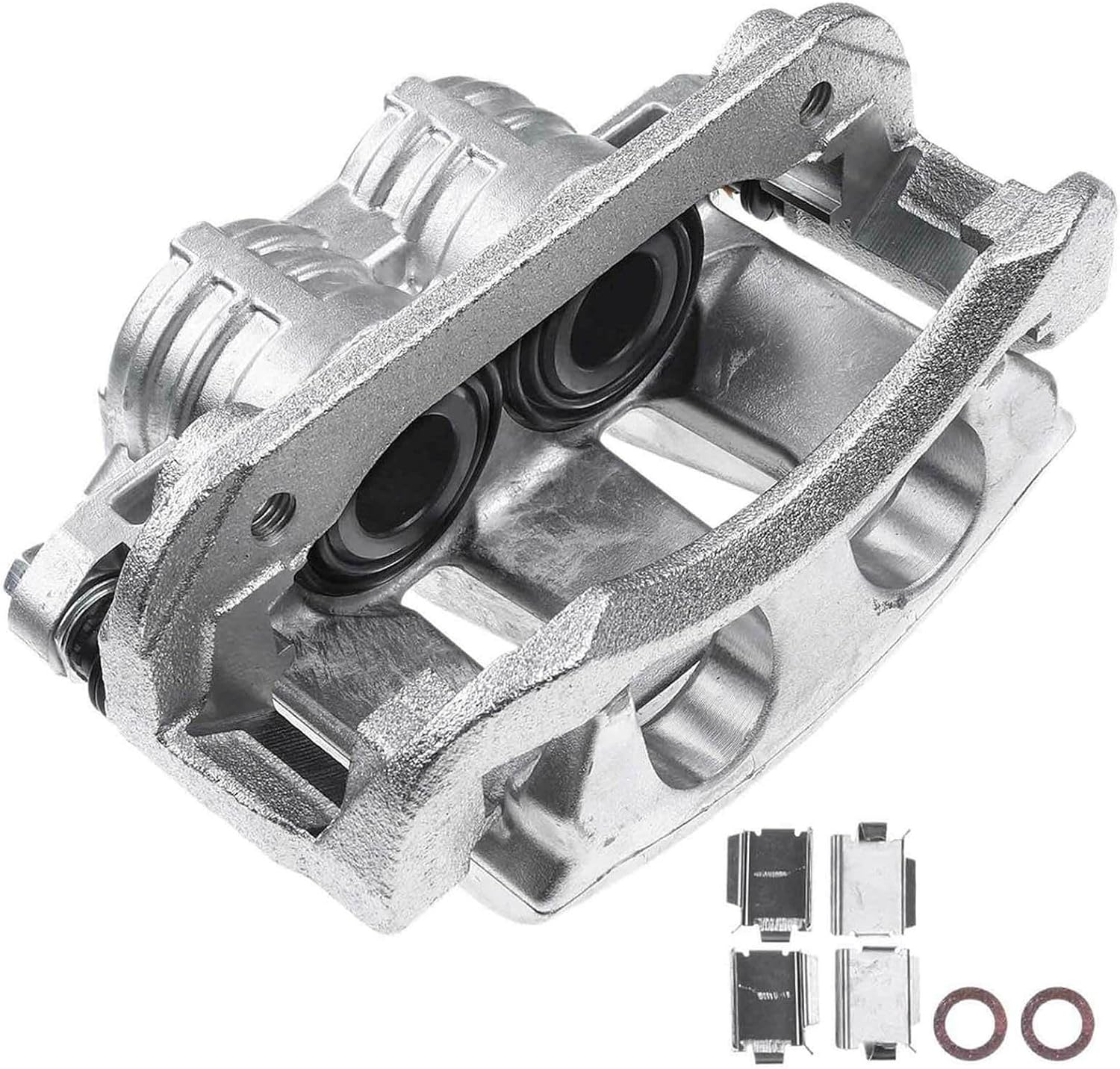 Front Left Driver Side Brake Caliper Disc Bracket Piston for Ford for Mustang 2005-2010 4R3Z2B121AA