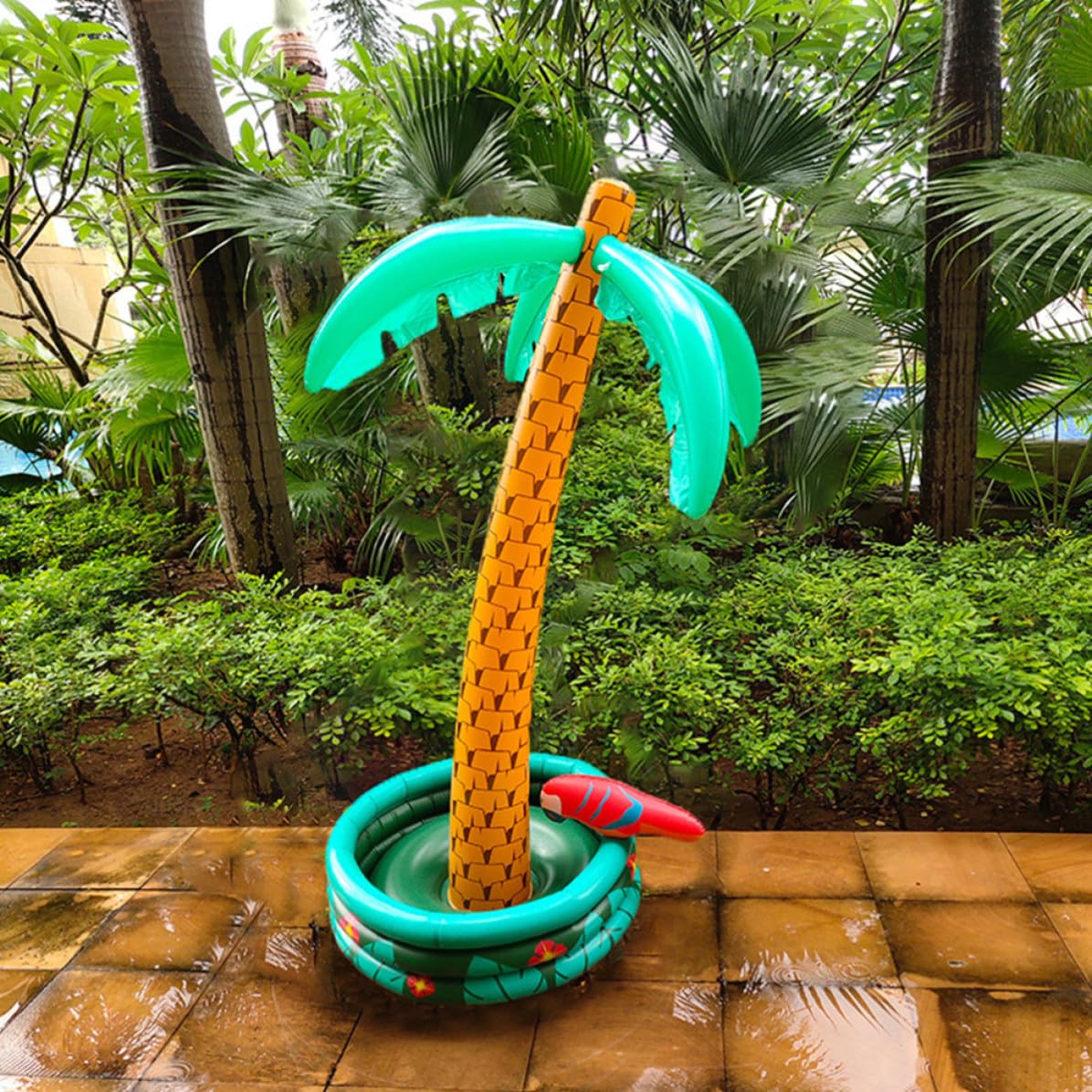 Albero Gonfiabile in PVC a Tema Estivo per Feste e Foto