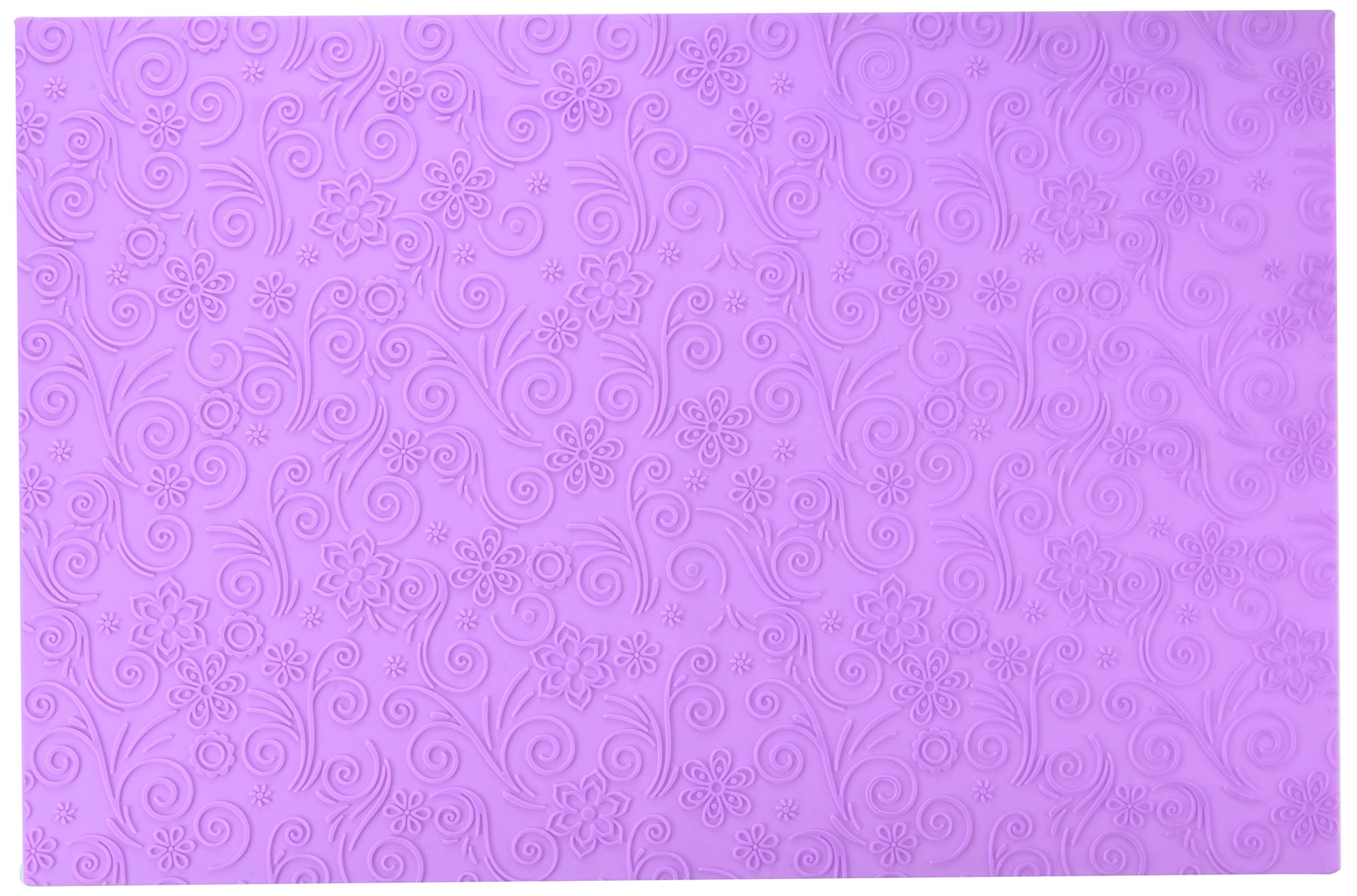 NY Cake Fondant Impression Mat, Spring Bloom - Silicone