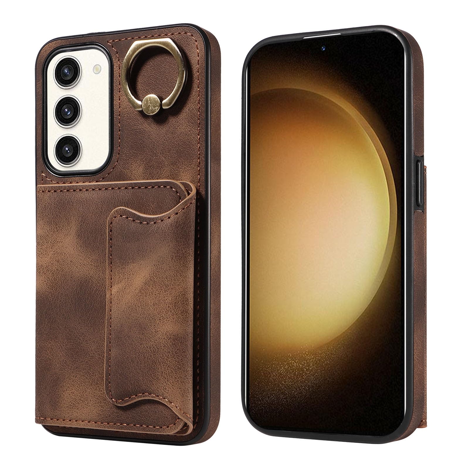 Housse cuir Samsung S23 Plus idéale pour vos déplacements et vidéos - 8