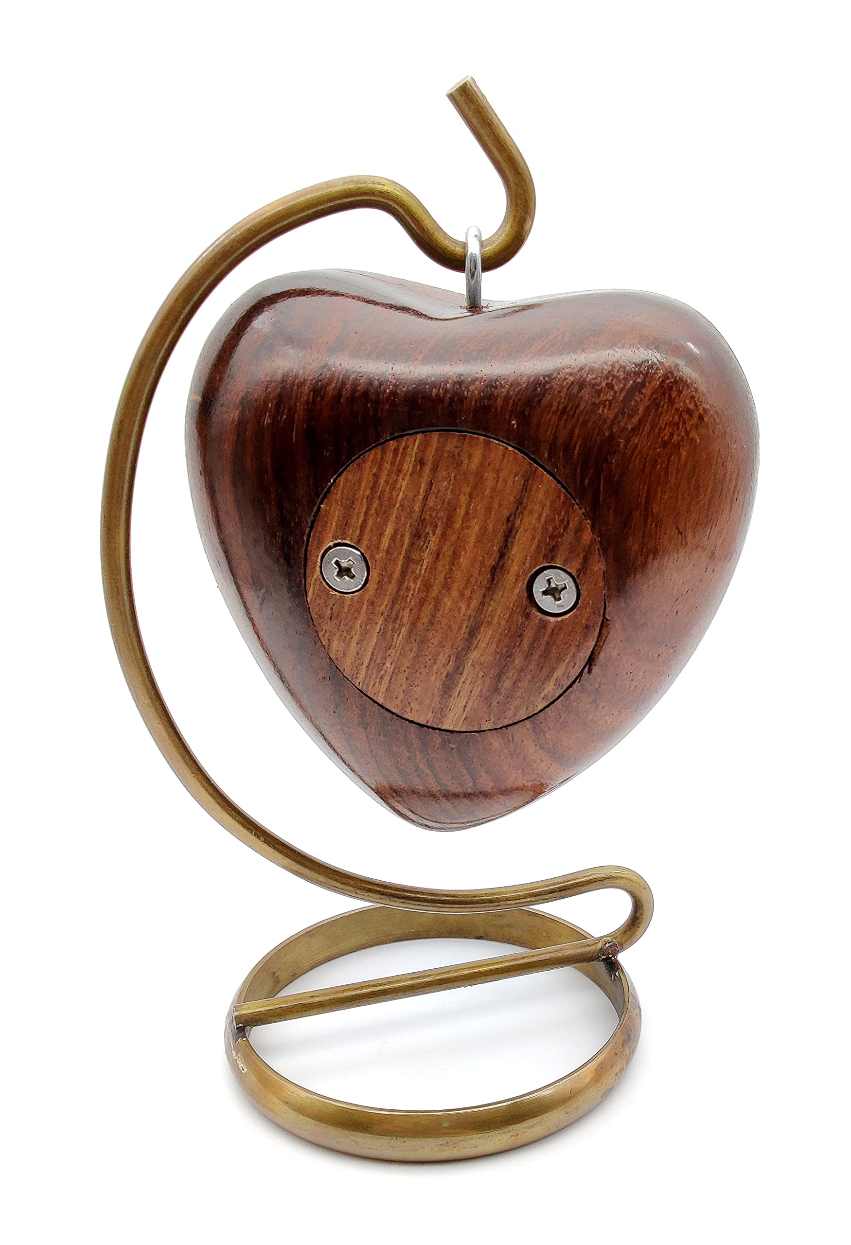 Eeuwige Liefde Vastgelegd: Kleine Hart Urn Matwit (0.7 liter