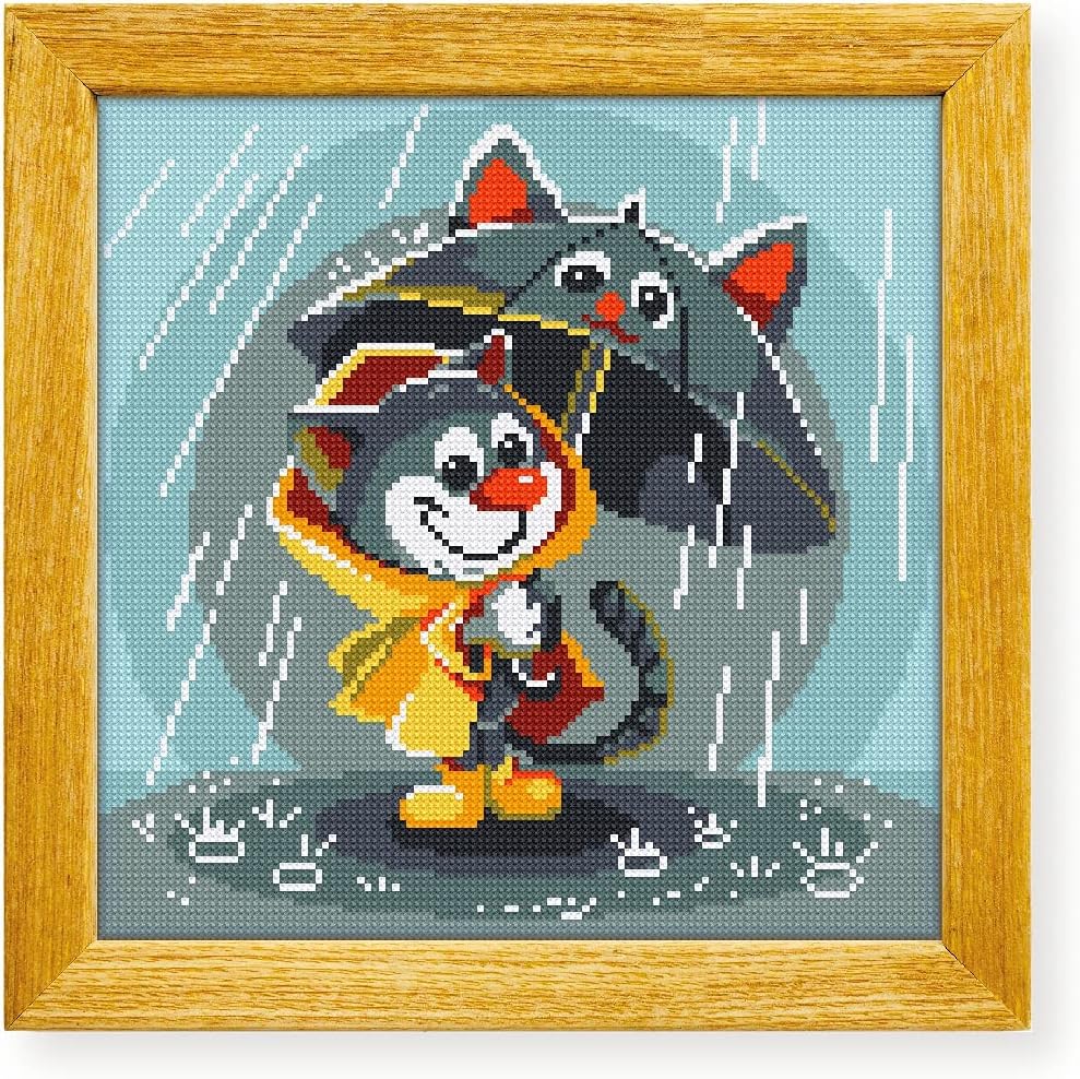 Awesome Pattern Studio Cat DS014, Diamond Painting Kit, Diamond Art Kits for Adults, Full Drill 5D Diamond Dots Kits. All Items Included.