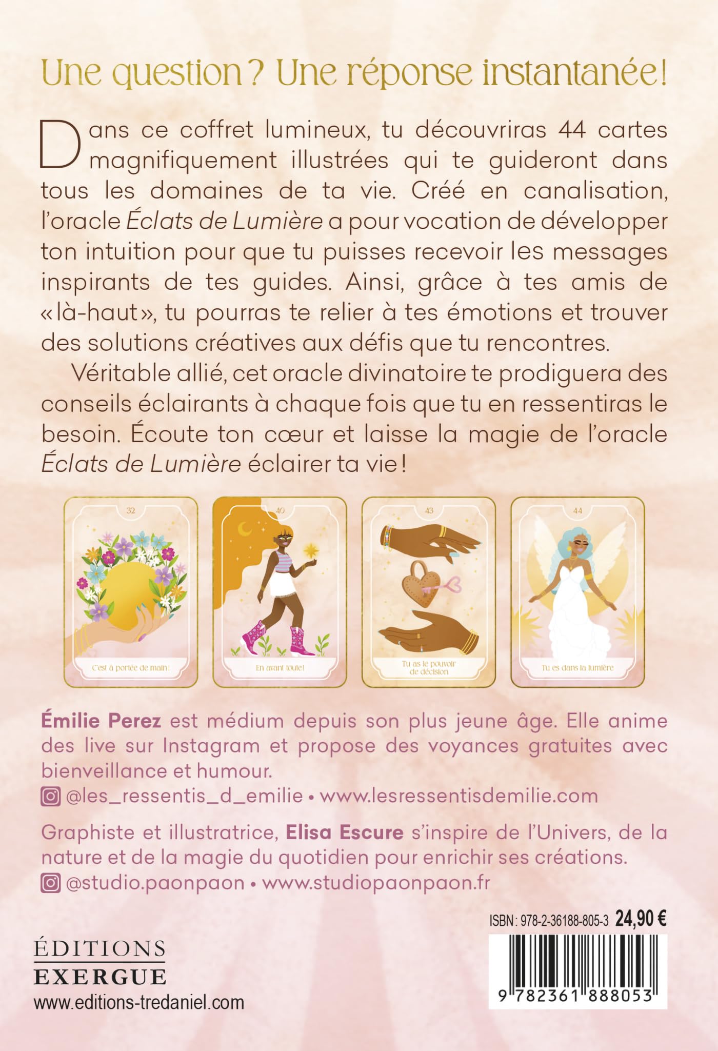 Eclats de Lumière - Cartes oracle