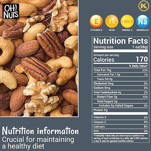 Miniatura 4 de Oh Nuts Frutos secos mixtos asados y sin sal