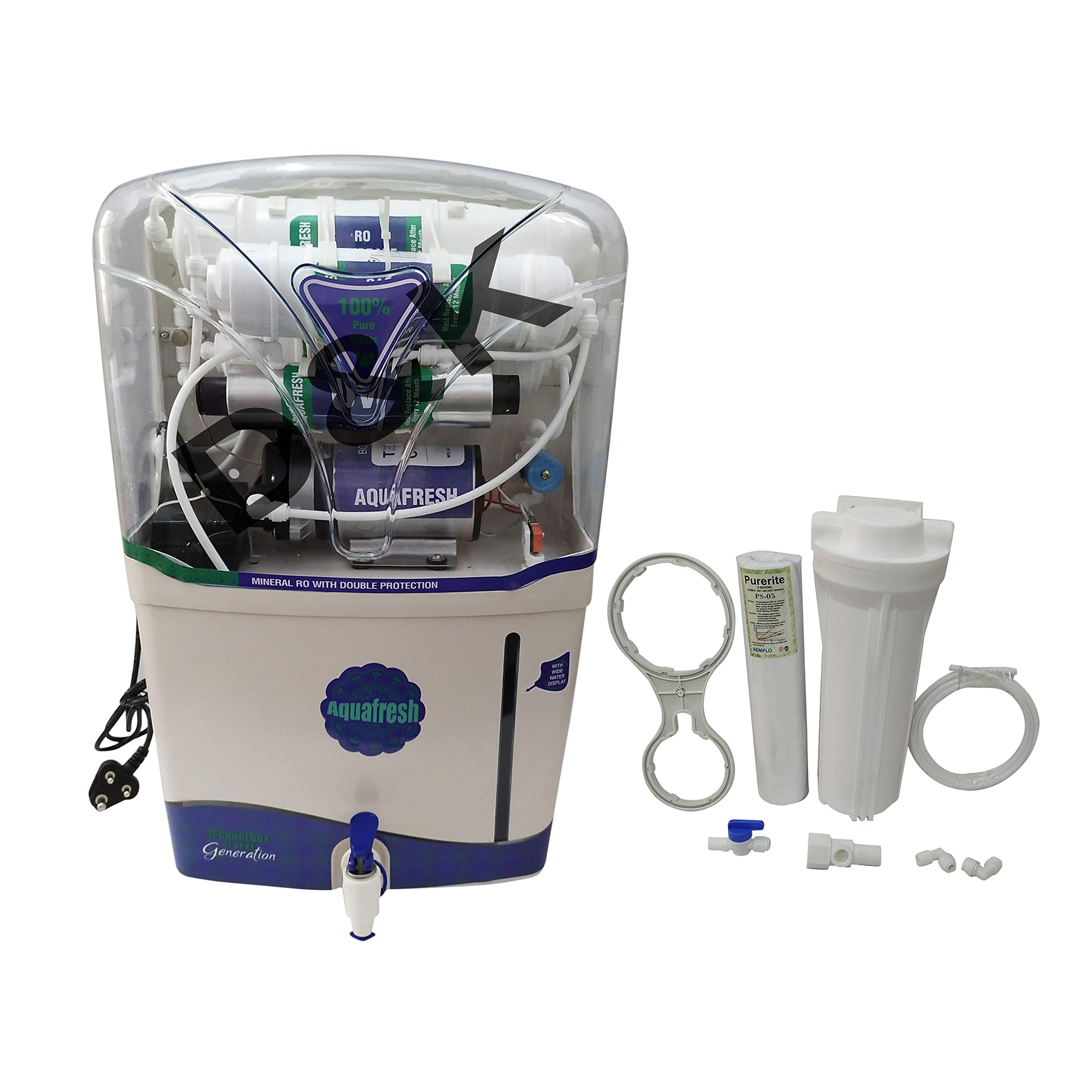 Buy Dk Aquafresh 12 Liter 6 Stage RO+UV+UF+TDS Control+Sediment+Carbon