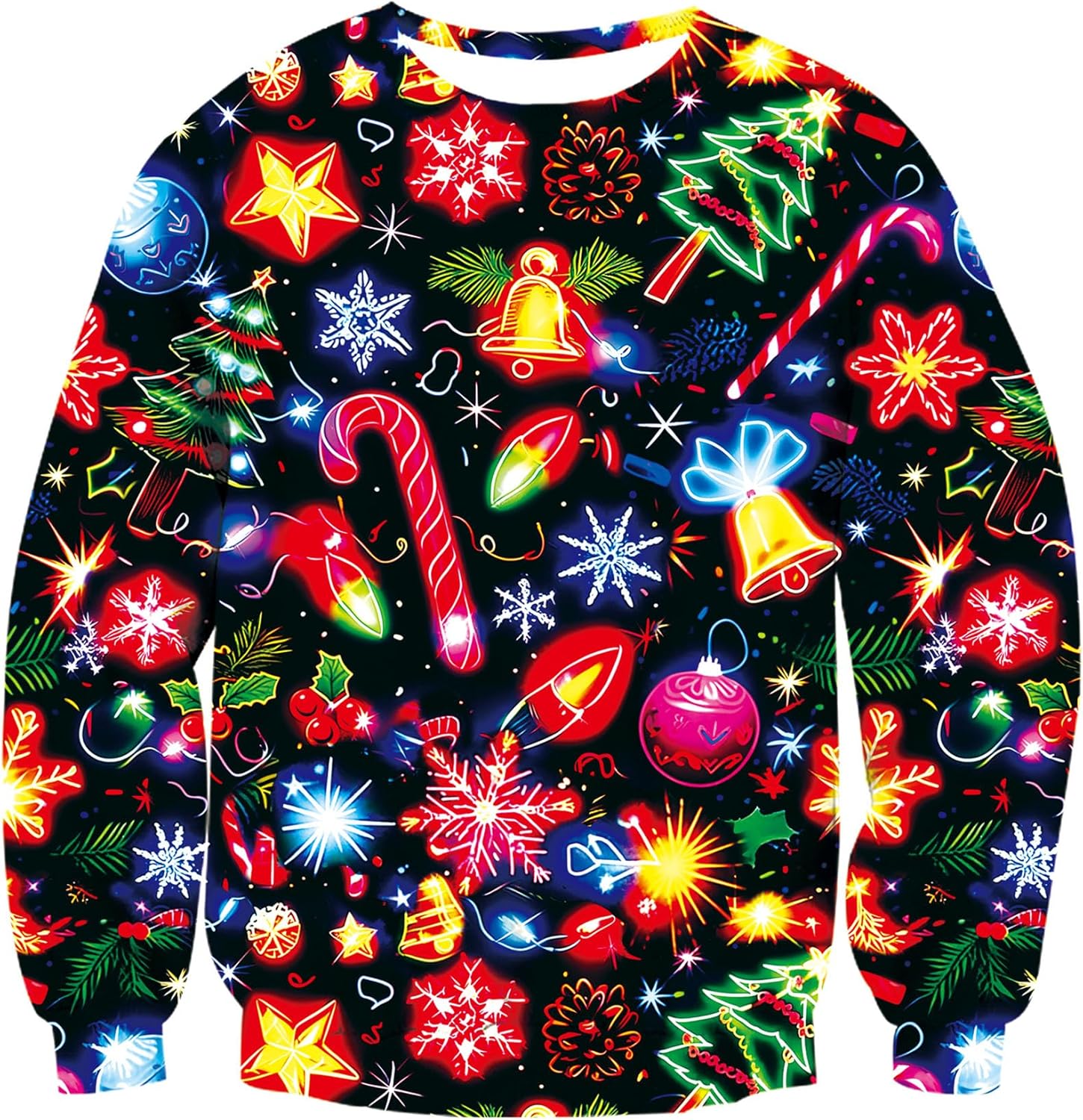 Ahegao Unisex Ugly Christmas Sweater 3D Printed Funny Graphic Pullover Sweatshirts for Party Ahegao Unisex Ugly Christmas Sweater 3D Printed Funny Graphic Pullover Sweatshirts for Party