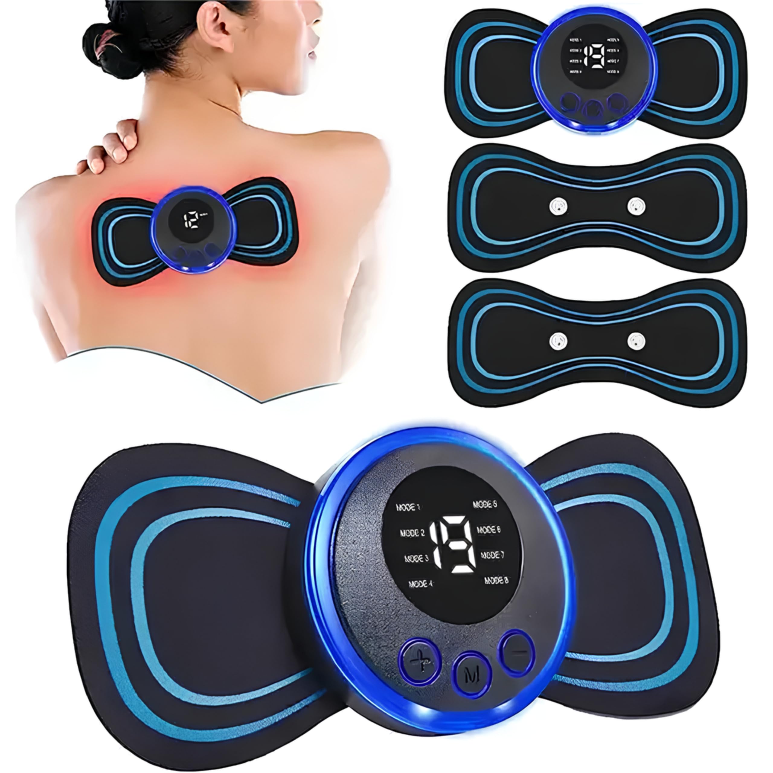 See full amazon price history chart for Mini Butterfly Body Massager for Pain Relief, 8 Modes, Electric, for Men and Women EMS Technology Mini Butterfly Body Massager for Pain Relief, 8 Modes, Electric, for Men and Women EMS Technology (B0D96GLD54) Amazon Price History, Amazon Price Tracker