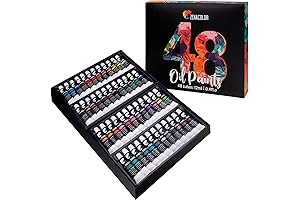 Zenacolor Oil Paint Set: A Vibrant Symphony of 48 Rich Hues