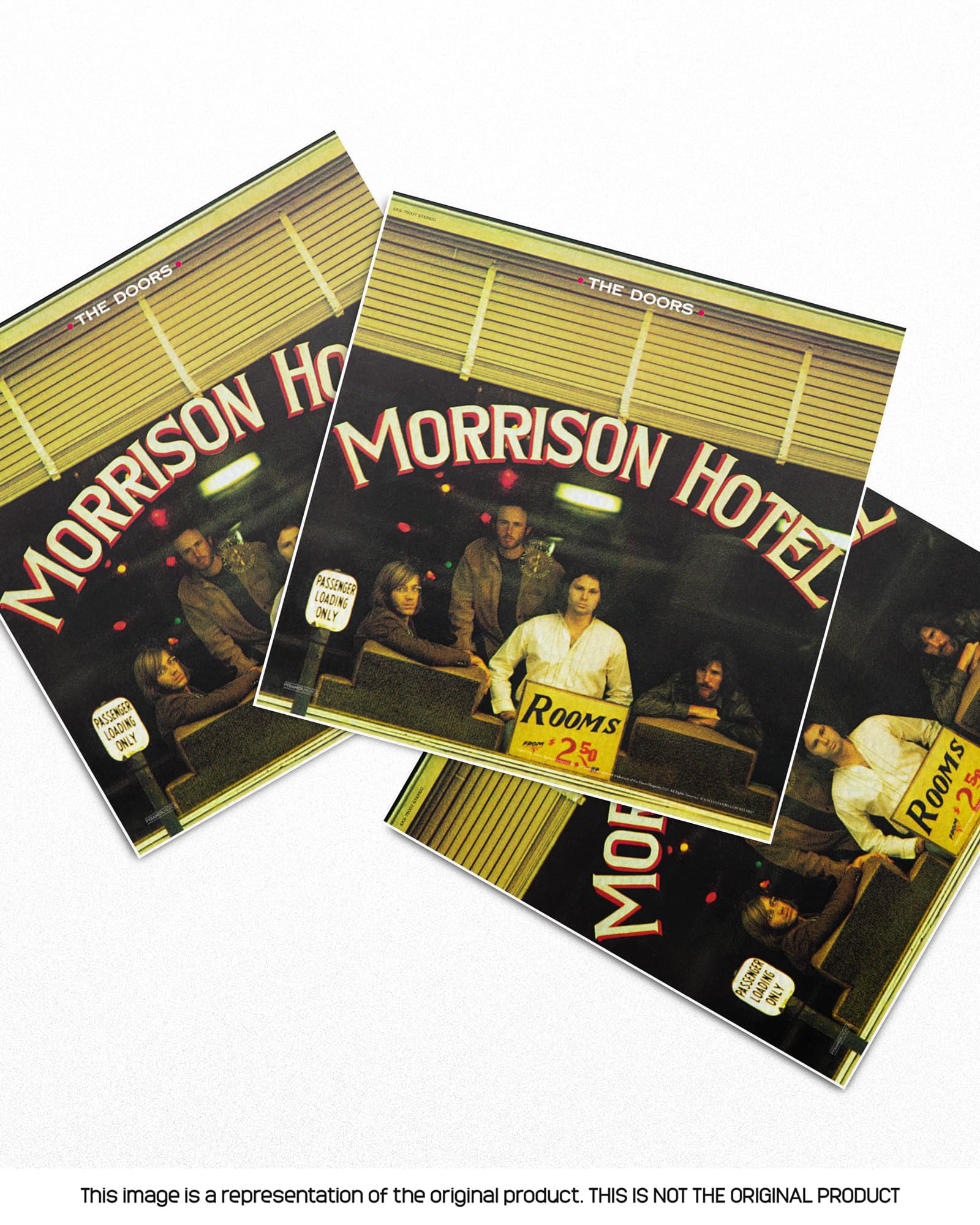 GKEVER Canvas Picture Jim Morrison Smoke Singing Poster Canvas Wall Art Pictures For Bedroom Wall Art Gifts Decor 30x50cm Unframed - View #6