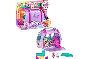 DreamWorks Trolls: Band Together Mineez 10-Piece Rhonda Universe Blind Pack Collect and Display Case