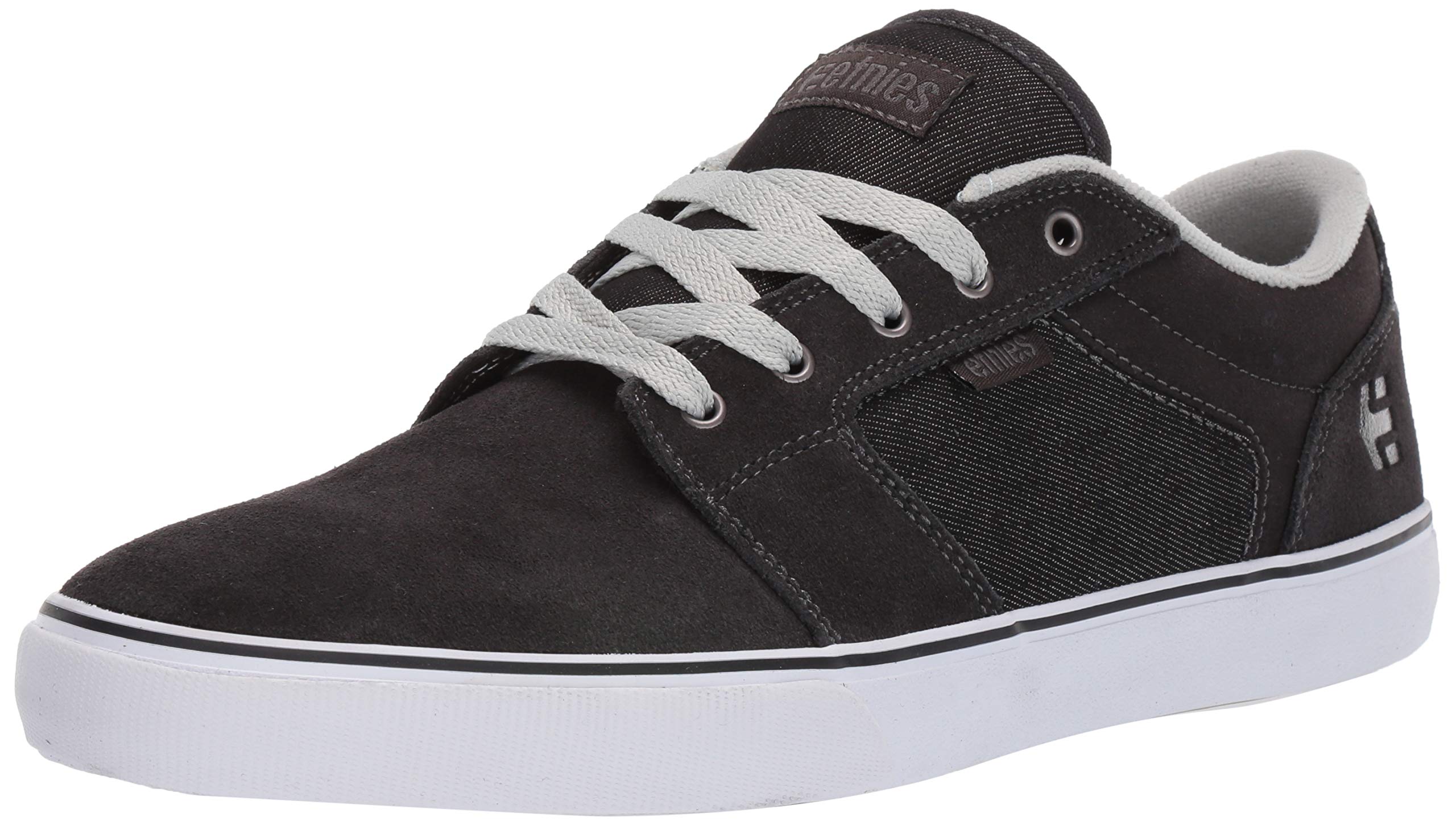 Etnies Barge LS – Classic Skate Look, Slim Vulcanized Silhoutte, Hefty Armored Collar, Reinforced Vulc