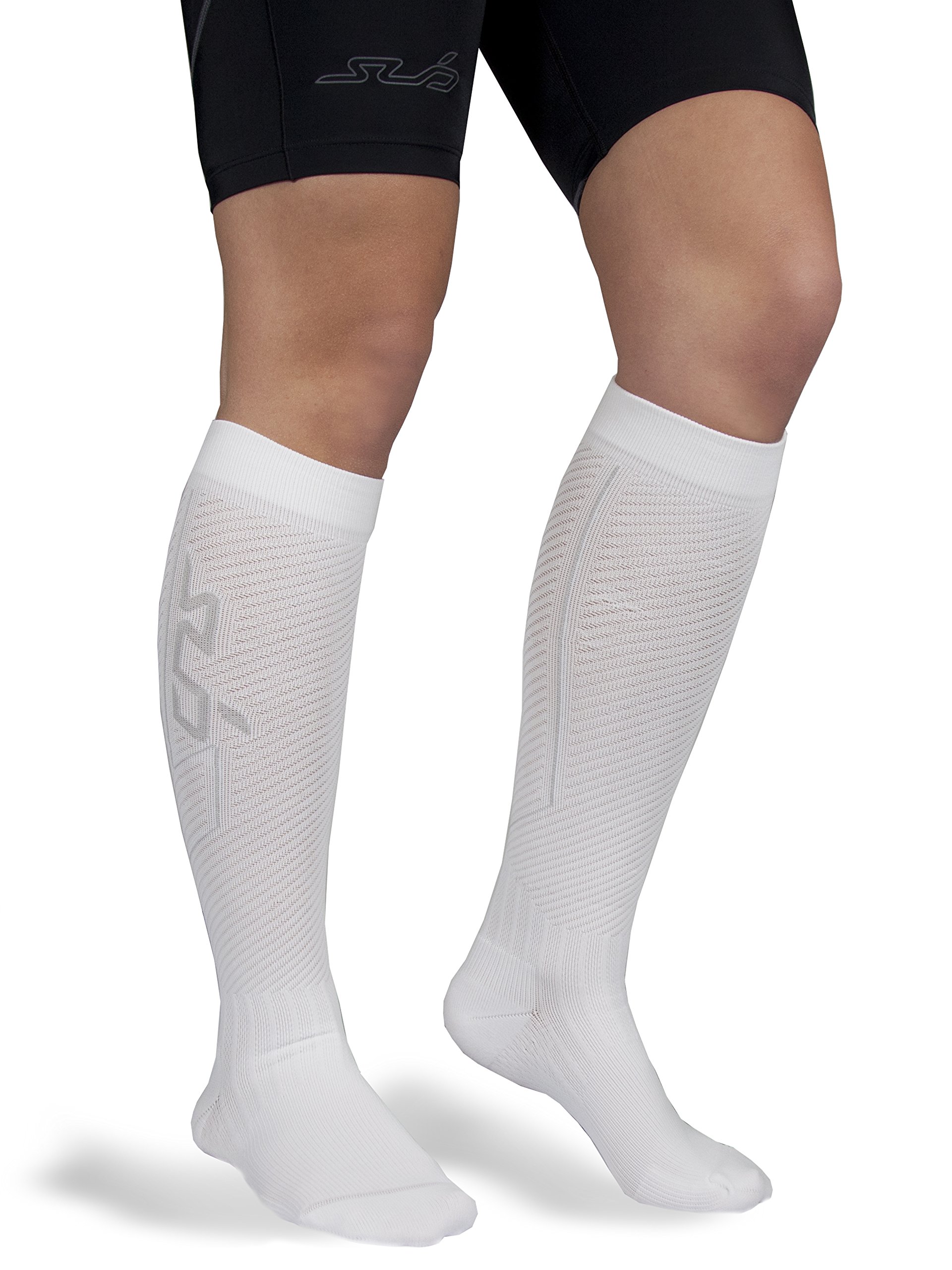 Sub Sports Elite RX Graduated Compression Socks for Men & Women, Best for Running, Shin Splints, Flight, Nurses, Varicose Veins & Pregnancy. Boost Circulation, Stamina & Recovery, Reduce Fatigue.