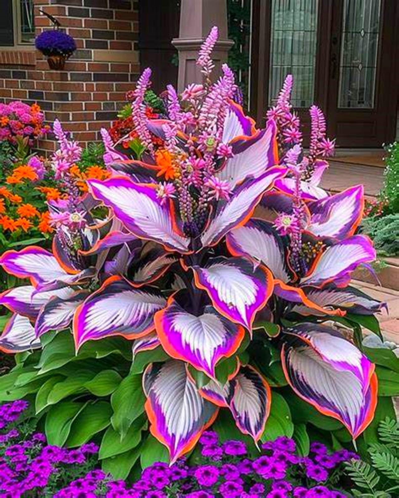 Hosta-Zwiebeln,Winterharte Nacktwurzel Pflanzen,Winterhart Mehrjhrig,Hosta  Knollen,Groe Blattpflanzen-6zwiebeln-H : Amazon.de: Garten
