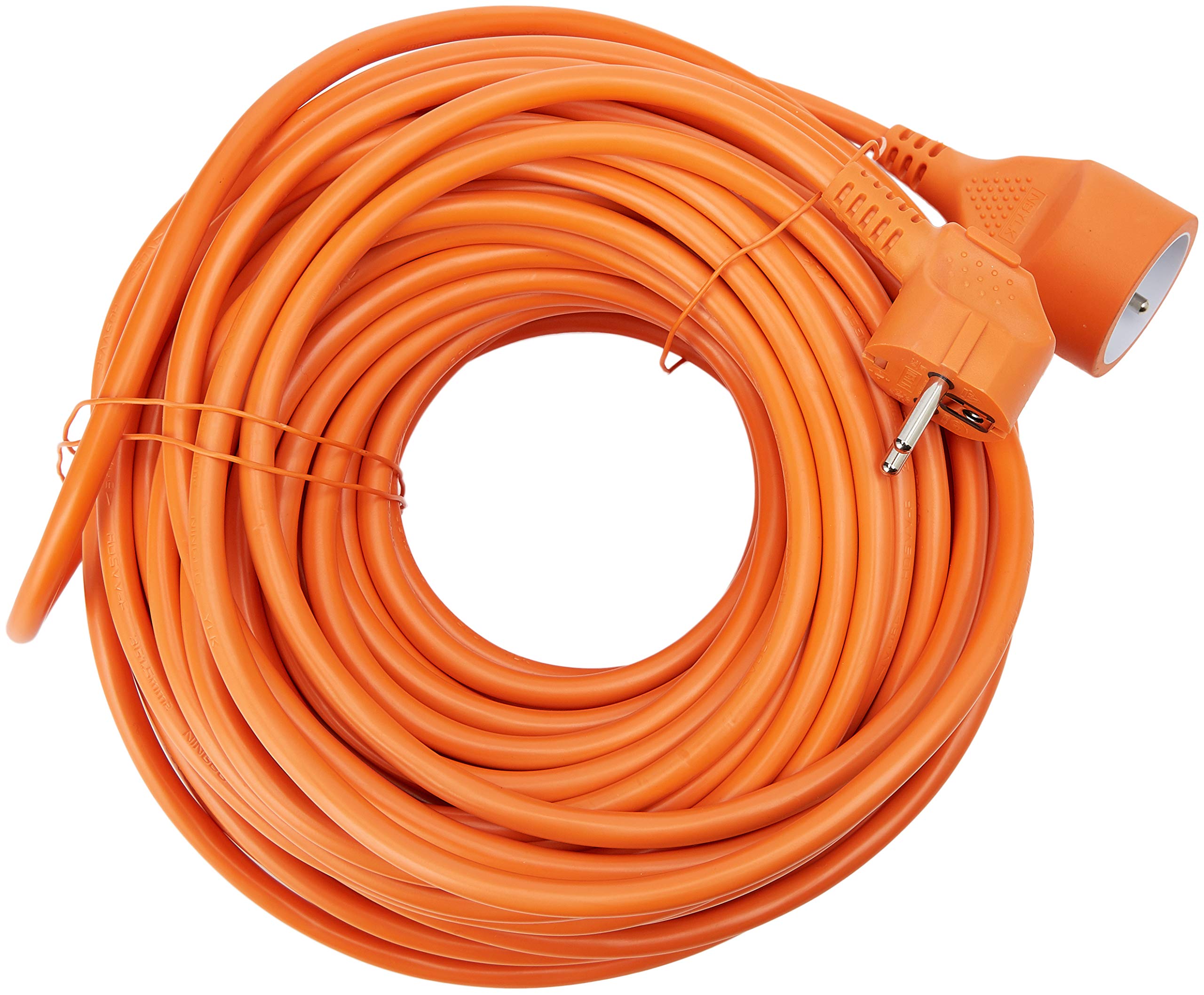 Electraline – PROLONGATEUR 20857048G ogród z pokrywą na zawiasach 16 A, kolor pomarańczowy