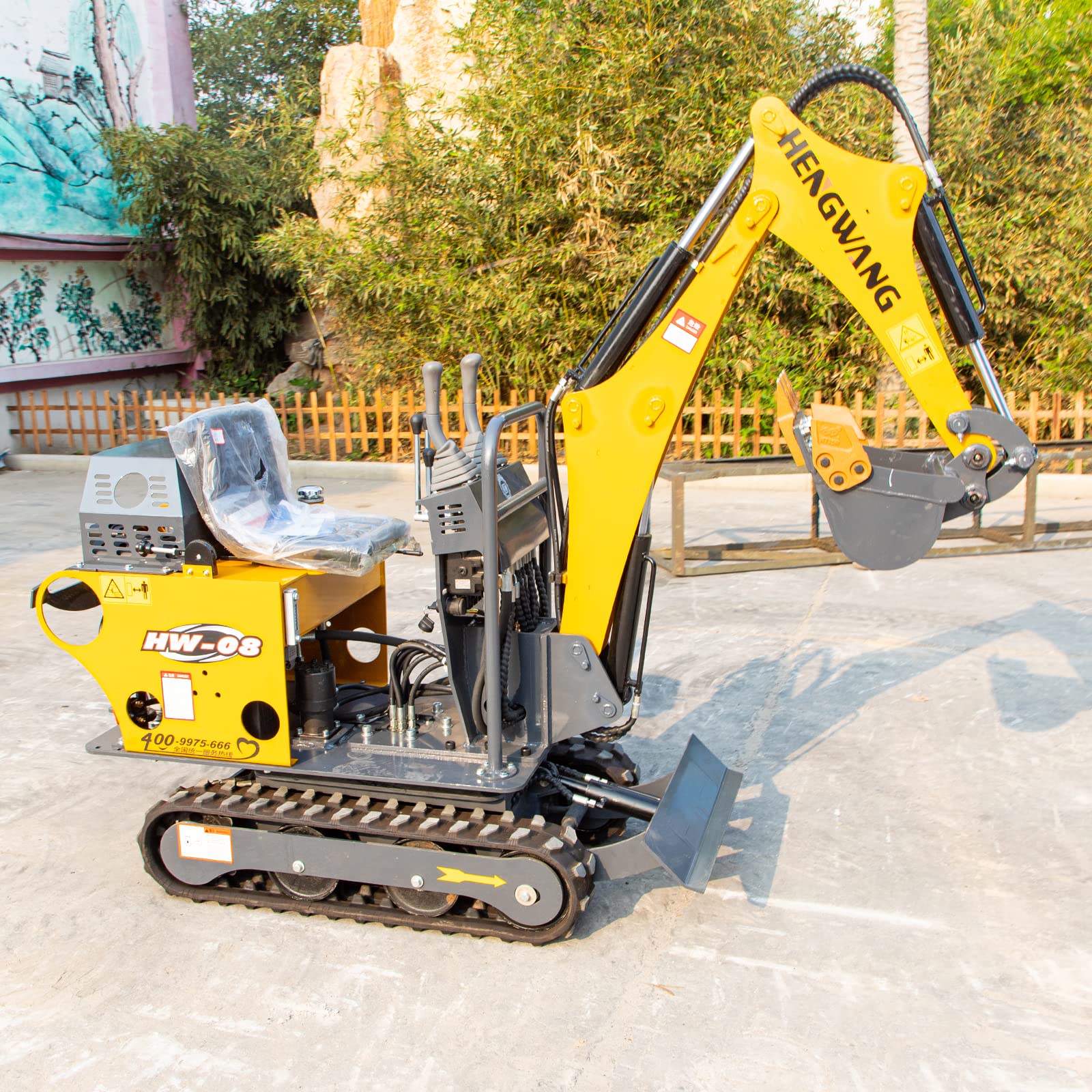 Cost Effective Mini Excavator Attachments Crawler Garden Digger