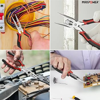MAXPOWER Needle Nose Pliers, 8