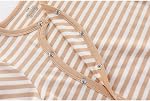 MAMIMAKA Unisex Baby Newborn Baby Clothes Cotton Footed Romper One-Piece Jumpsuits 3 Pack
