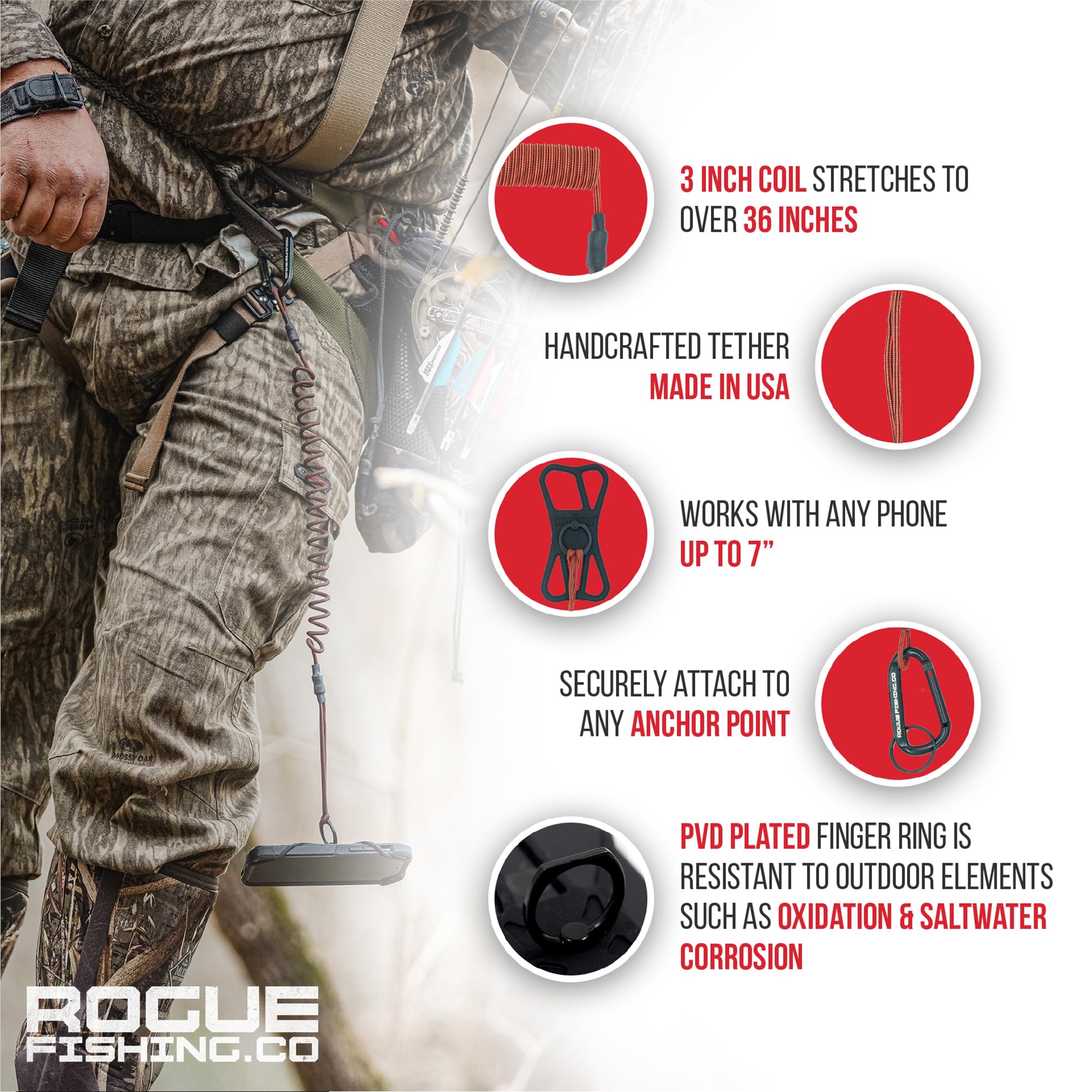 The Protector Phone Tether Use As Cell Phone Lanyard Hiking | Desertcart  Seychelles