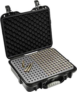 7.62 Ammo Storage Case, Waterproof Ammo Box for .308 Win/7.62×51 mm/7.62 NATO, Lockable Bullet Case Designed for Rifle Ammo Storage