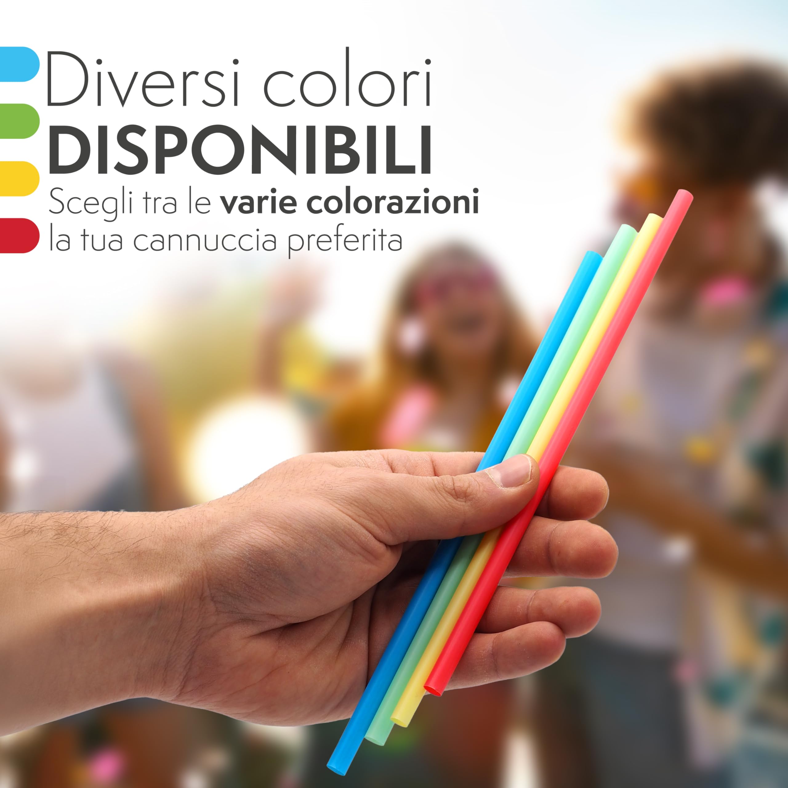 Cannucce Ecologiche 21cm 250 Cannucce Nere In Legno Bio | 21 Cm X 7 Mm | Per Cocktail, Bevande Fredde E Calde (fino A 40°) Cannucce Cocktail Lunghe