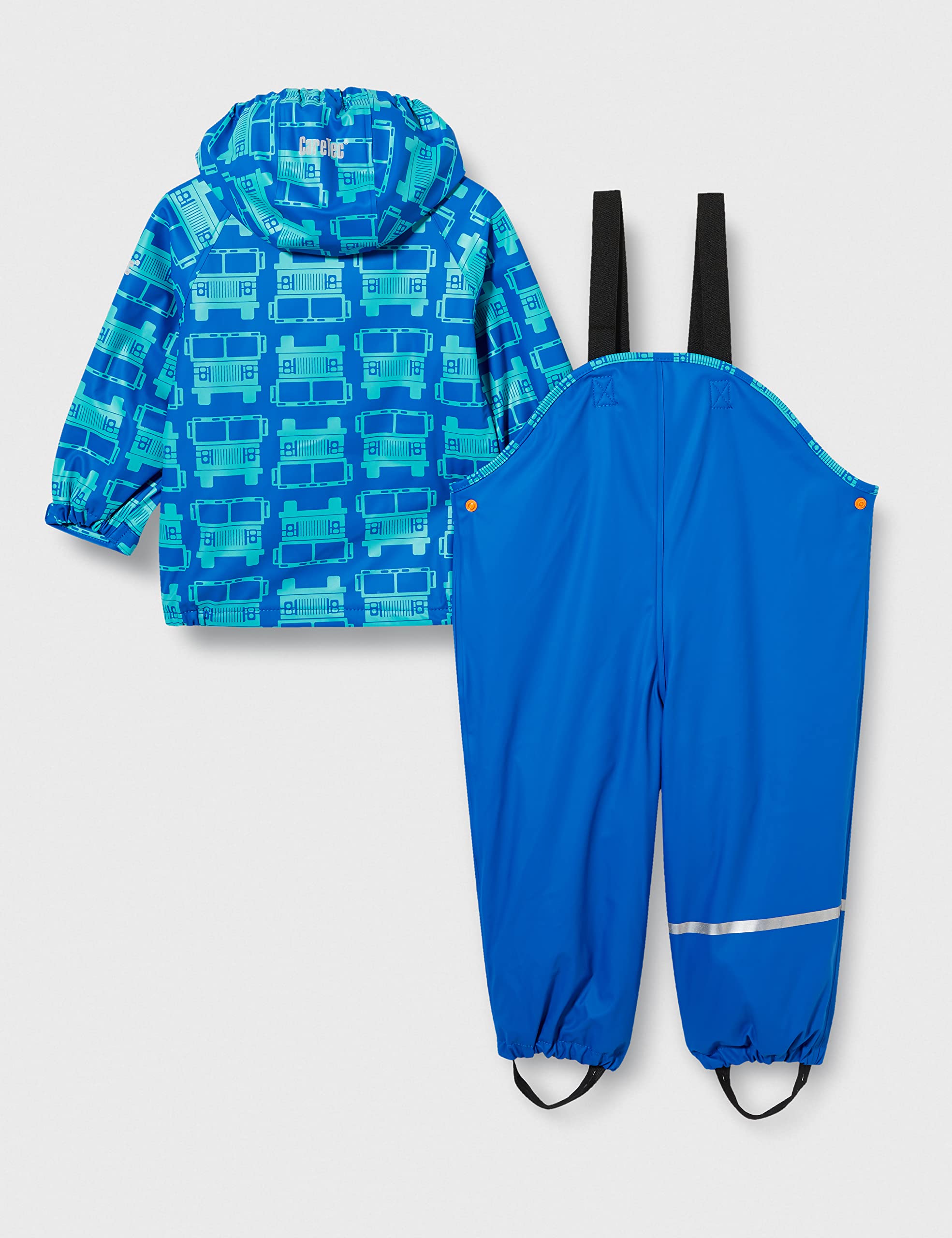 CareTec Rain Suit - Pu W. Fleece Impermeabile e Pantaloni Impermeabili Bambini e Ragazzi (Pacco da 1)