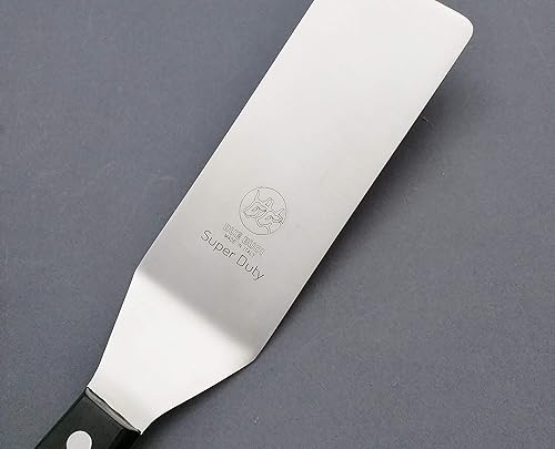 Miniatura 4 de Espátula estrecha DUE BUOI Super Duty - 50 más gruesa que la hoja normal - dimensión de la hoja 2 x 5 - Acero inoxidable endurecido Parrilla de