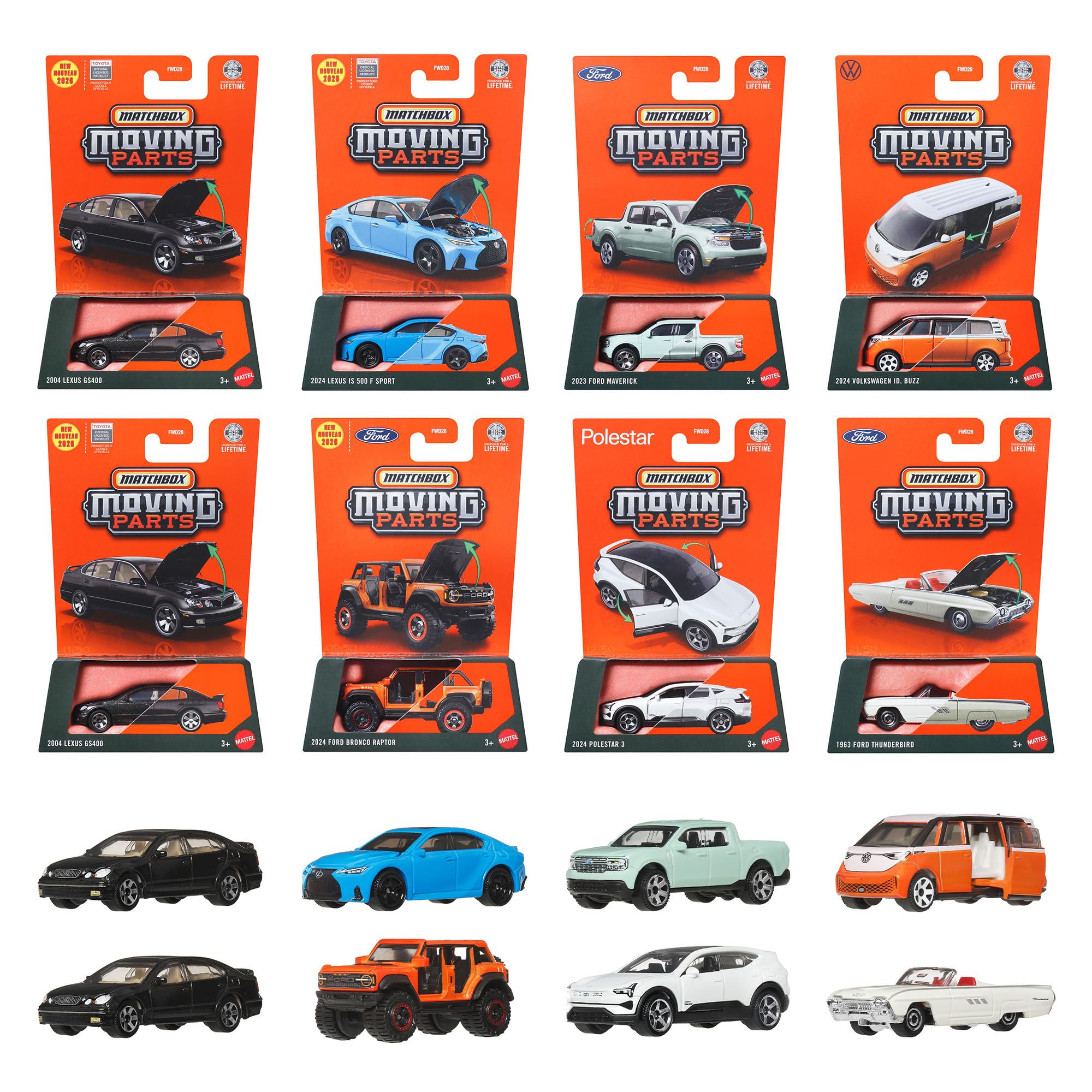 マッチボックス ムービングパーツ 20台セット　値下不可 マッチボックス 70周年 ムービングパーツ/マッチボックス コレクターズ