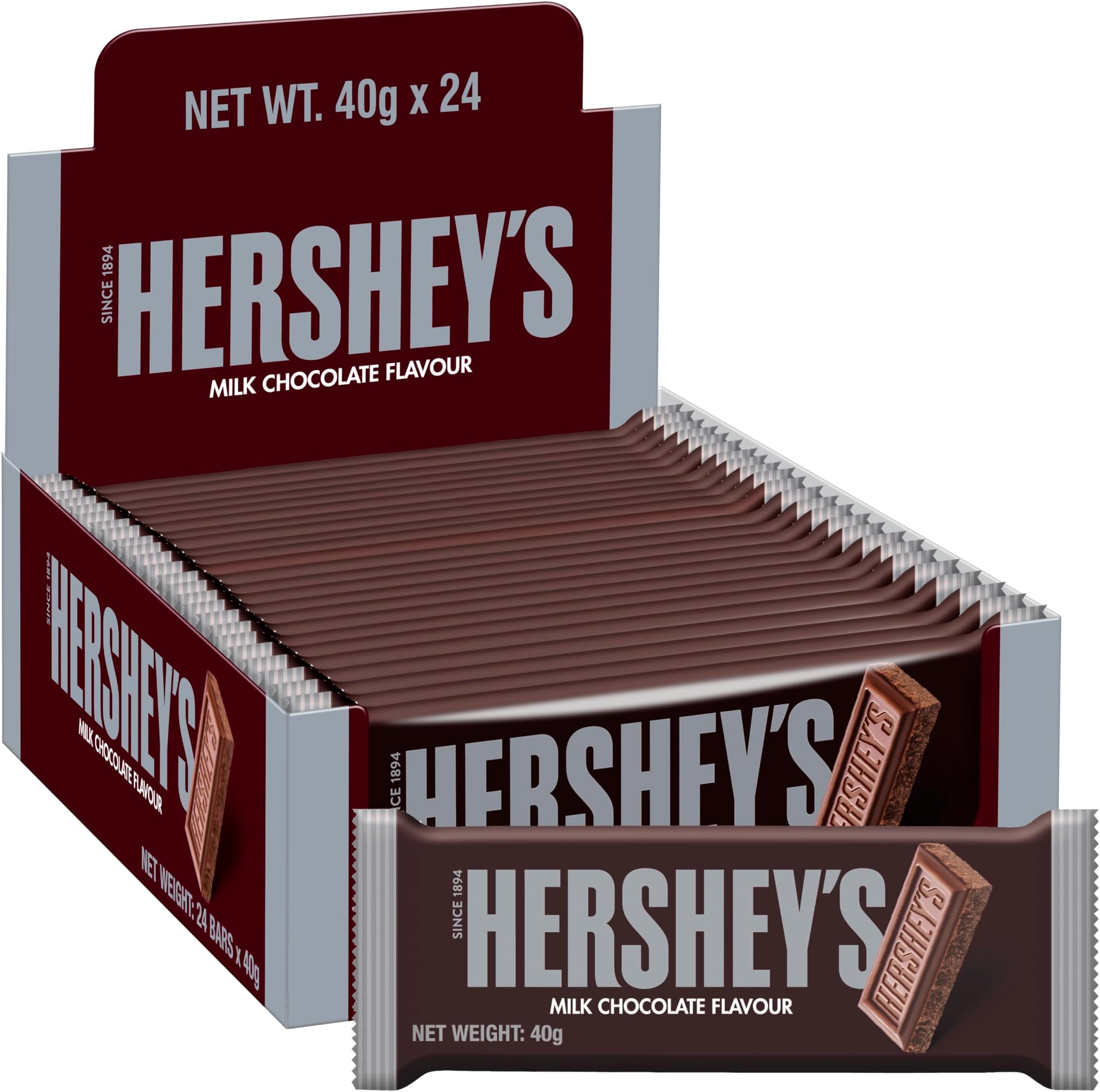 Candy Bar, Milk Chocolate Flavour, 24x40 g