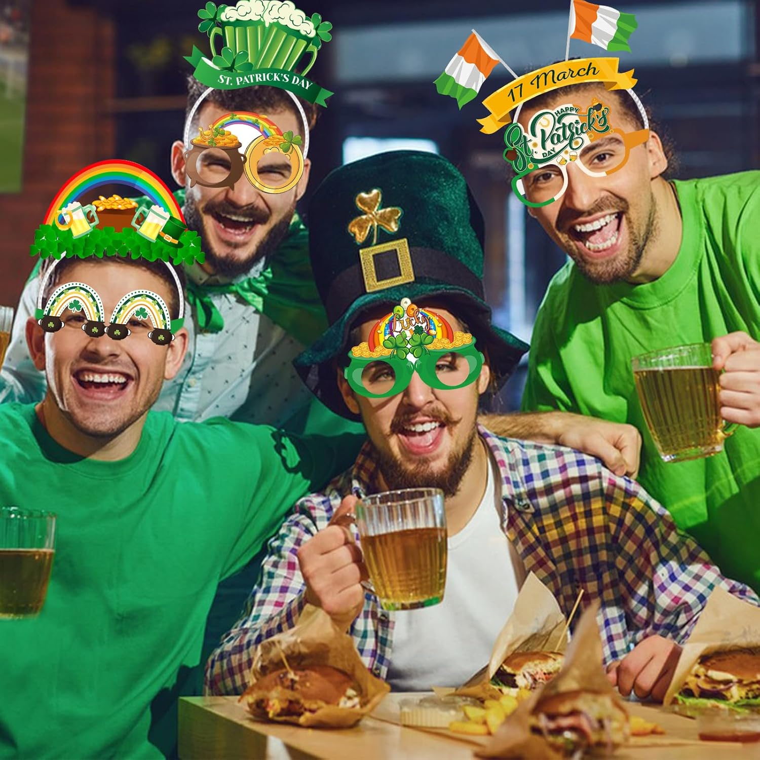 Openfly 12PCS New Years Party Supplies 2026 Includes New Year Headbands and Eyeglasses for New Years Eve Party Favor - Image 3