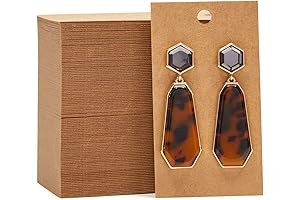 Juvale Kraft Earring Cards - The Perfect Retail Packaging Solution