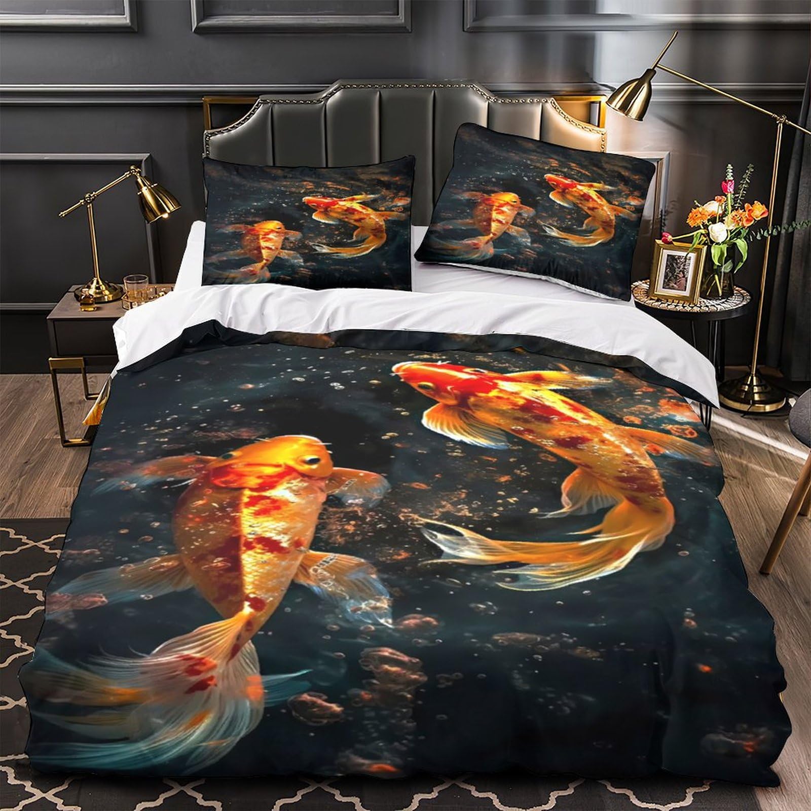 Housse de couette koala hypoallergénique avec fermeture éclair 200x200