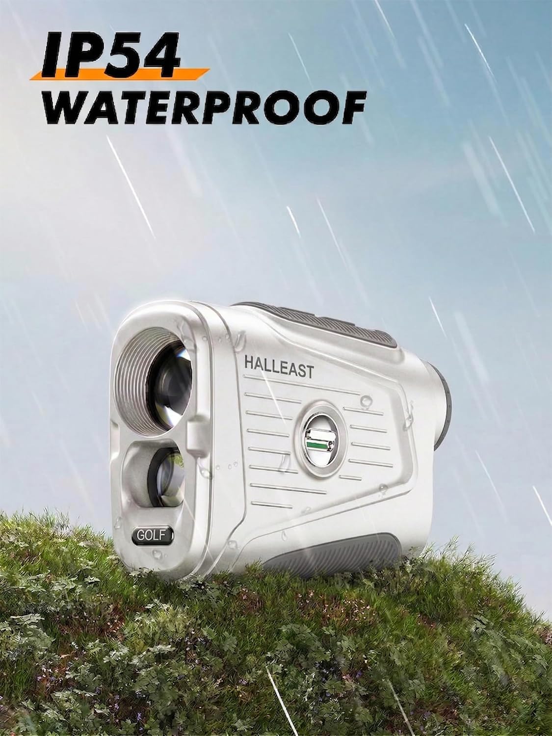 Golf Rangefinder with Slope, 7X | 1300Y | Magnetic | Fast Flag Lock Vibration | USB-C Rechargeable | Waterproof | Compact | Easy-to-Use Range Finder Golf
