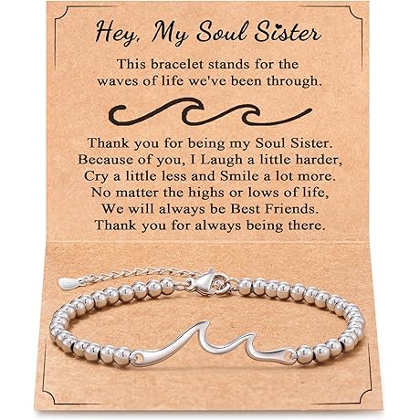 Soul Sister Gift - Wave Bracelet