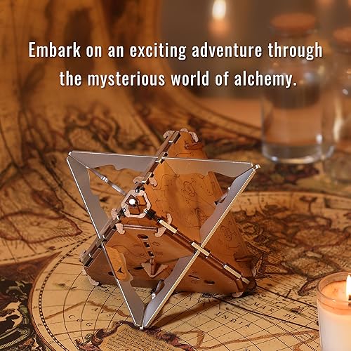 Miniatura 4 de Antigravedad - Juego de Escape Room - Caja de rompecabezas de madera - Rompecabezas de rompecabezas 3D - Caja del tesoro