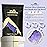 Lifestance 2.5lb Wax Beads Kit, Lavender Hard Wax Beans For Hair Removal Brazilian Bikini Leg Underarm, Waxing for Fine Coarse Hair Women Men Large Refill for Wax Warmers at Home
