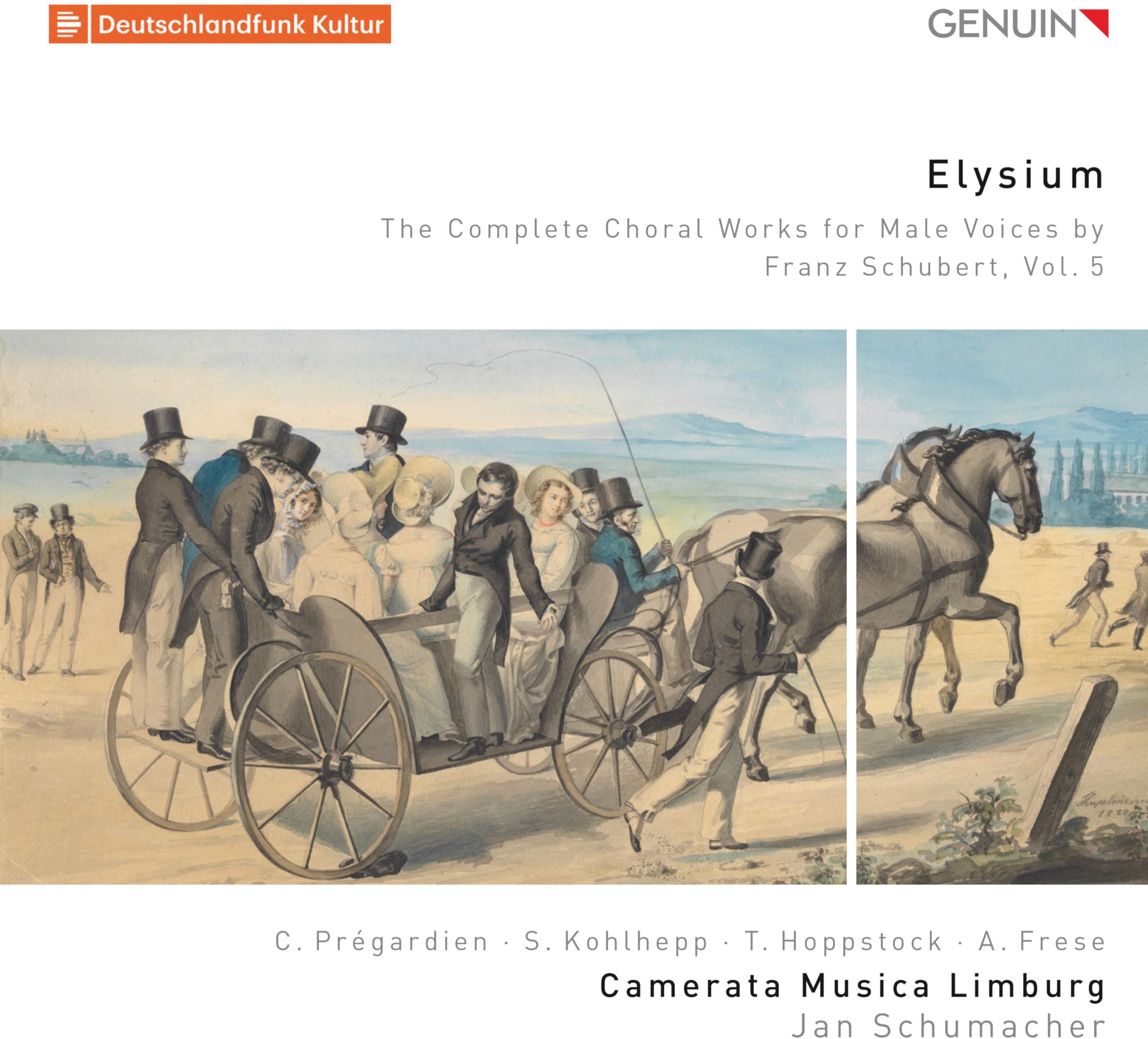 Elysium: The Complete Choral Works for Male Voices by Franz Schubert