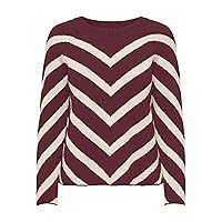 ONLY Onleliza L/S Knt Noos - Maglione, Zinfandel